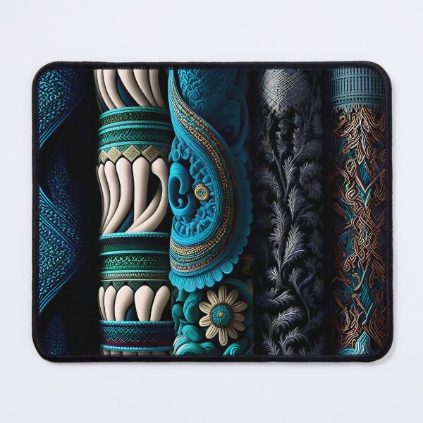 Item preview, Blue Fabric Tile designed and sold by i-ImagineArtist.