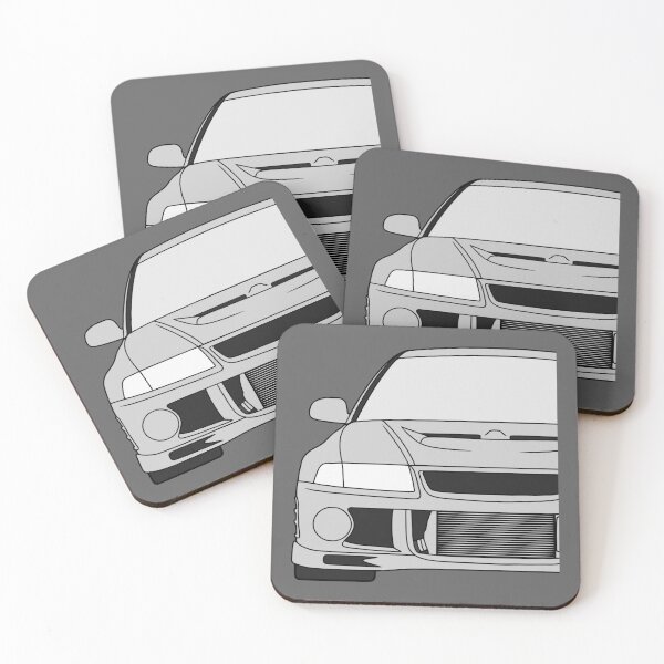 Item preview, Mitsubishi Lancer EVO VI silver color designed and sold by EdimDesign.