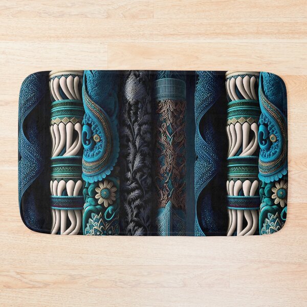 Item preview, Blue Fabric Tile designed and sold by i-ImagineArtist.
