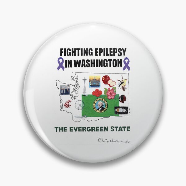 Item preview, FIGHTING EPILEPSY IN WASHINGTON designed and sold by The-ESP-Shirts.