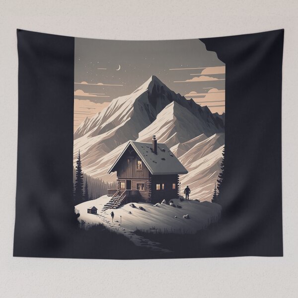Item preview, Mountain Cabin Escape designed and sold by Abili-Tees.