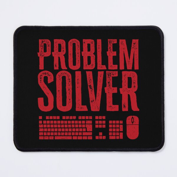 Item preview, Problem Solver: Computer Mouse and Keyboard for IT Techs - Red designed and sold by Reconocer.