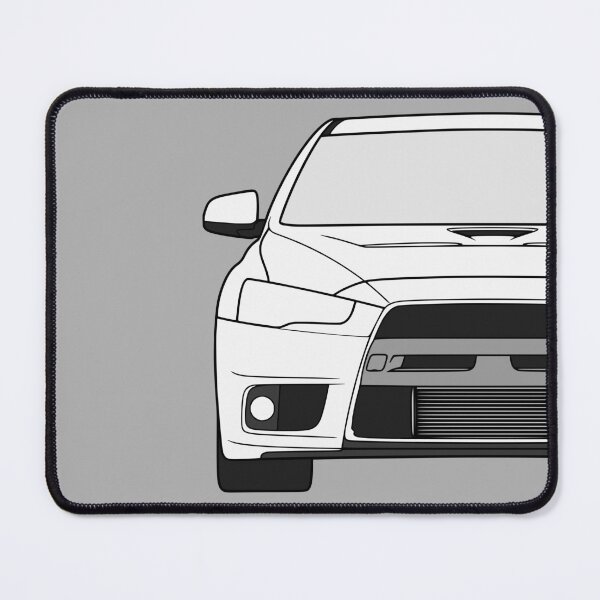 Item preview, Mitsubishi Lancer EVO X white color designed and sold by EdimDesign.