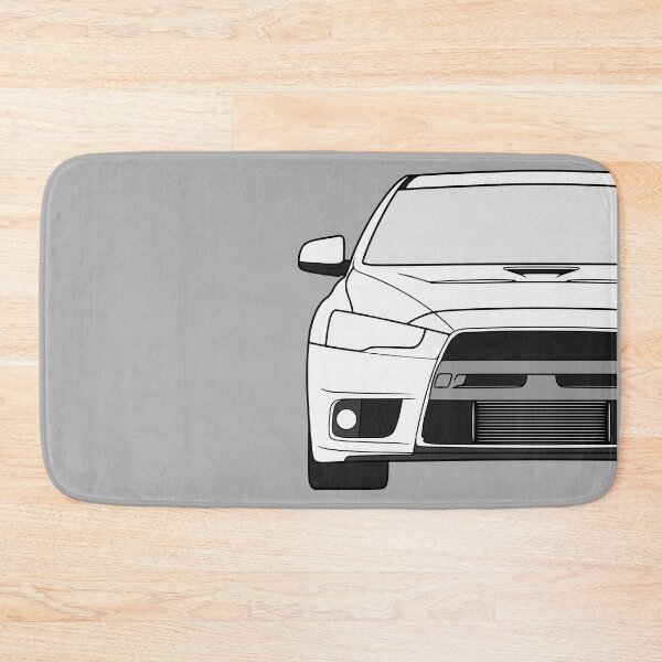 Item preview, Mitsubishi Lancer EVO X white color designed and sold by EdimDesign.