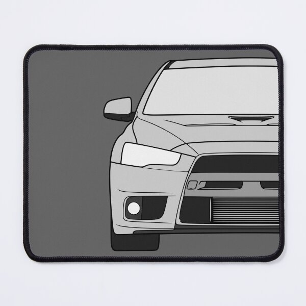 Item preview, Mitsubishi Lancer EVO X silver color designed and sold by EdimDesign.