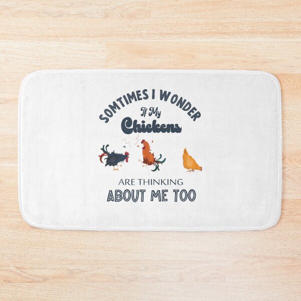 Item preview,  sometimes i wonder if my chikens are thinking about me too,funny chiken designed and sold by sami david ⭐⭐⭐⭐⭐.