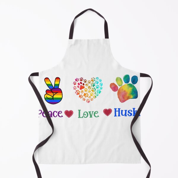 Item preview, Peace Love and Huskies. Peace Love and Pugs. Peave Love and Canines designed and sold by Doggymadness.