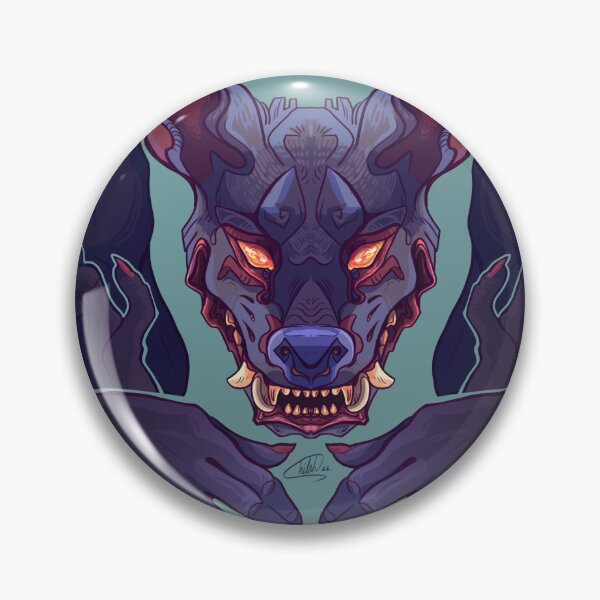Item preview, Hyena Prayer - Spooktober 2022 designed and sold by JAGEDE.