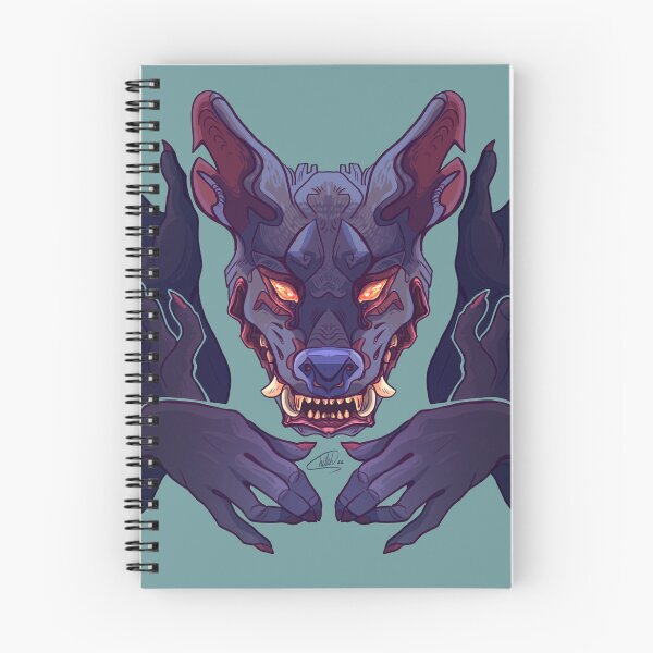 Item preview, Hyena Prayer - Spooktober 2022 designed and sold by JAGEDE.