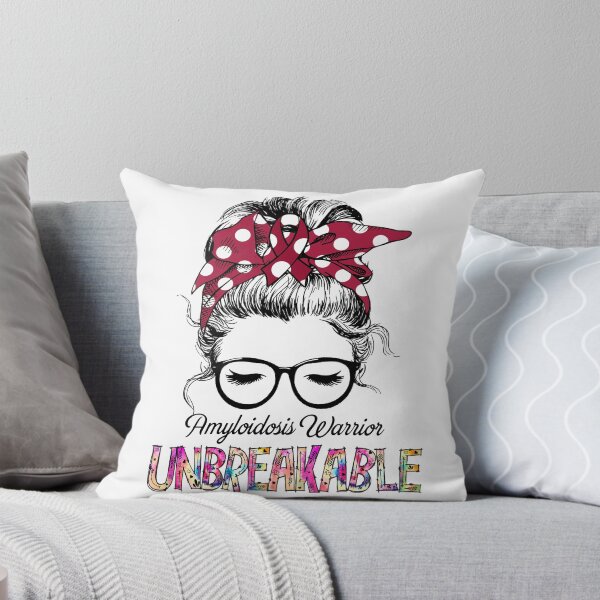 Item preview, Amyloidosis Warrior - UNBREAKABLE - Amyloidosis Ribbon designed and sold by Tifrop.