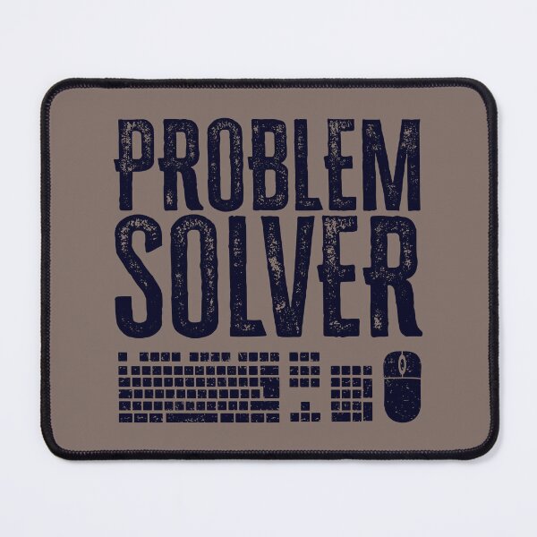 Item preview, Problem Solver: Computer Mouse and Keyboard for Coders - Navy designed and sold by Reconocer.