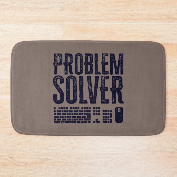 Item preview, Problem Solver: Computer Mouse and Keyboard for Coders - Navy designed and sold by Reconocer.