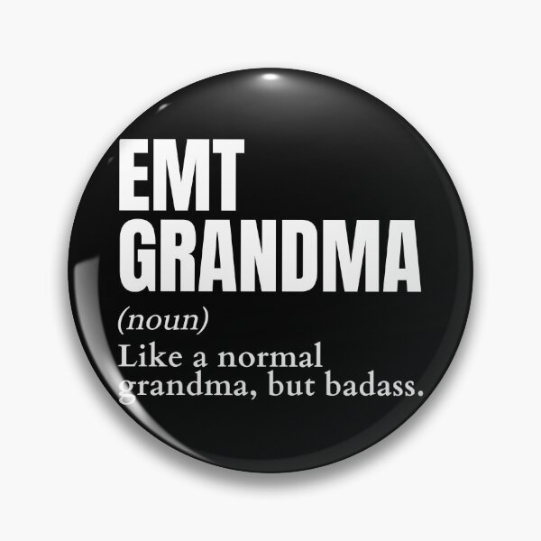 Item preview, Funny Badass EMT Grandma Definition designed and sold by EndlessFreedom.