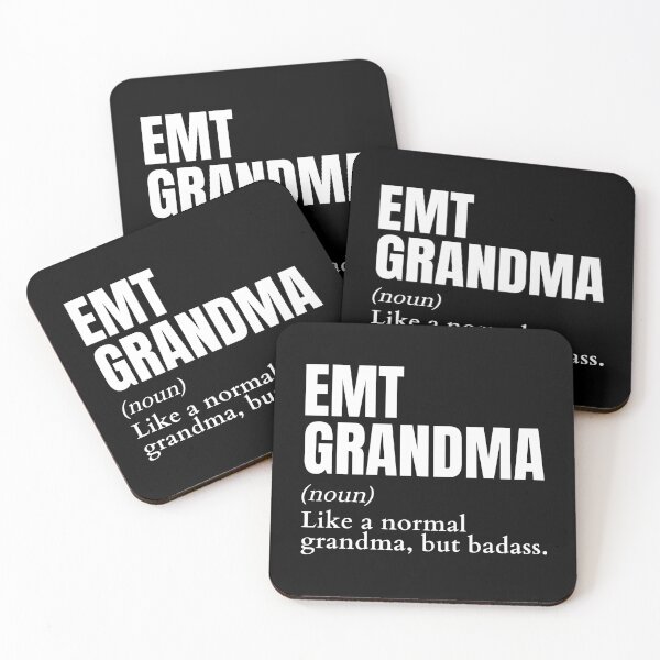 Item preview, Funny Badass EMT Grandma Definition designed and sold by EndlessFreedom.