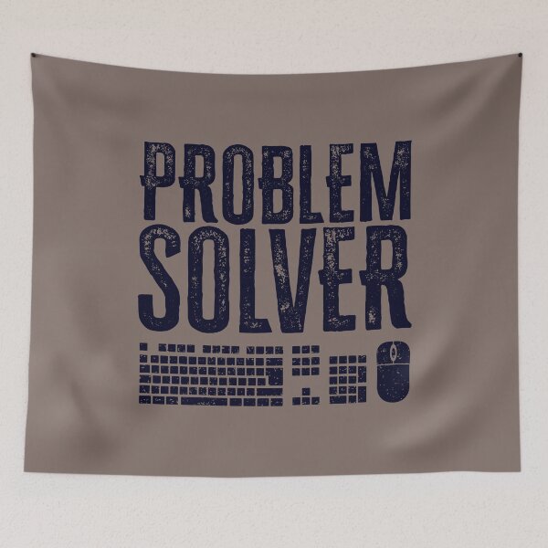 Item preview, Problem Solver: Computer Mouse and Keyboard for Coders - Navy designed and sold by Reconocer.