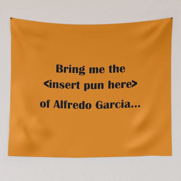 Item preview, ISIHAC - Alfredo Garcia - Dark text designed and sold by lyricalshirts.