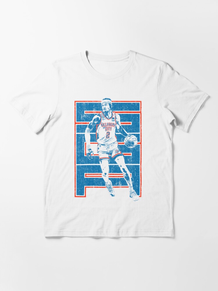 Shai Gilgeous Alexander OKC Basketball Design Essential T-Shirt for Sale  by sportsign