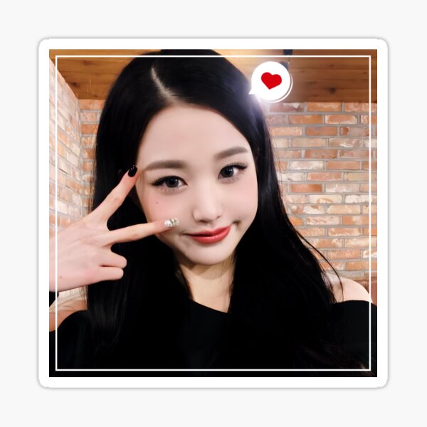 IVE Wonyoung ♥ Smile Sticker