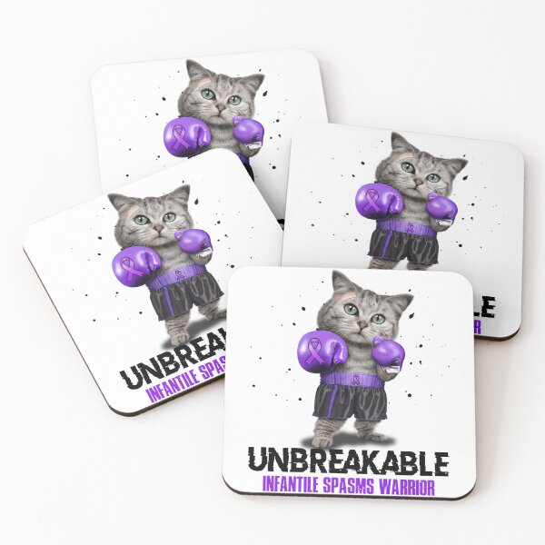 Item preview, Infantile Spasms Warrior - UNBREAKABLE - Infantile Spasms Ribbon designed and sold by EdithShop59.