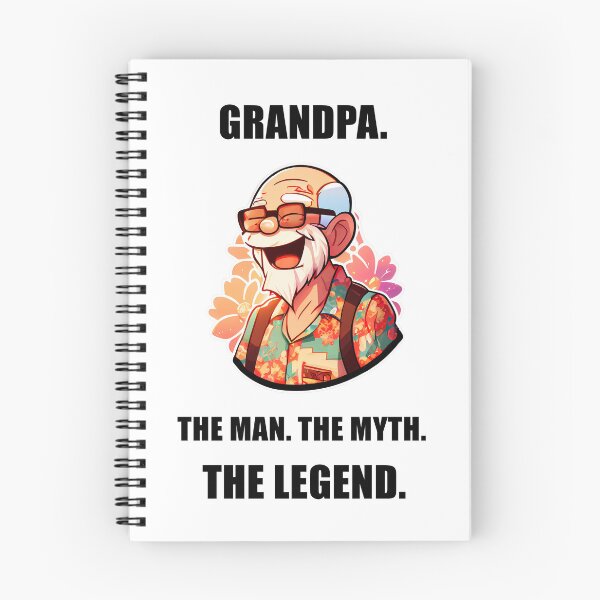 Artikelvorschau, Glücklicher Opa Der Mann Der Mythos Die Legende Buff Großvater entworfen und verkauft von CGSGraphics.