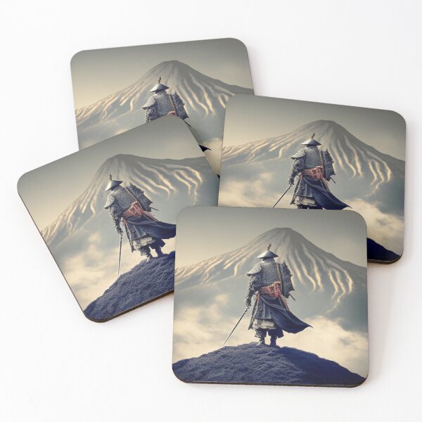 Item preview, Mount Fuji Samurai designed and sold by Naomi Gutierrez Parrish.
