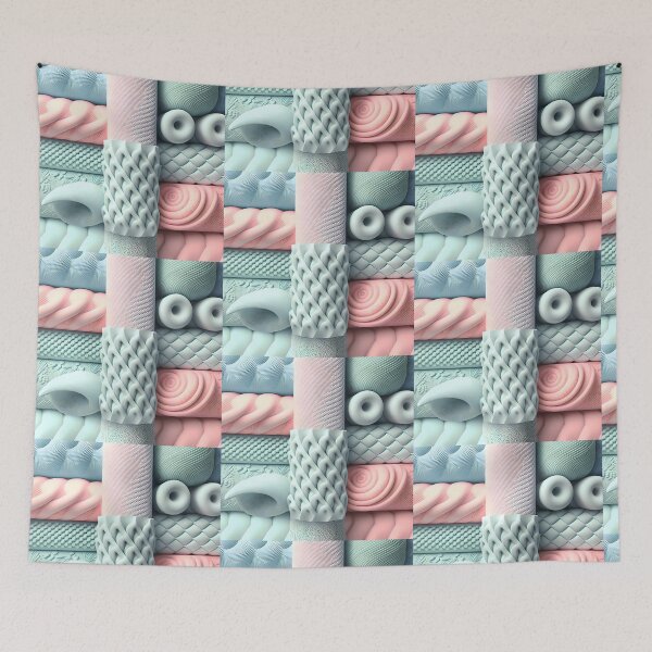 Item preview, Pastel Texture Tile designed and sold by i-ImagineArtist.