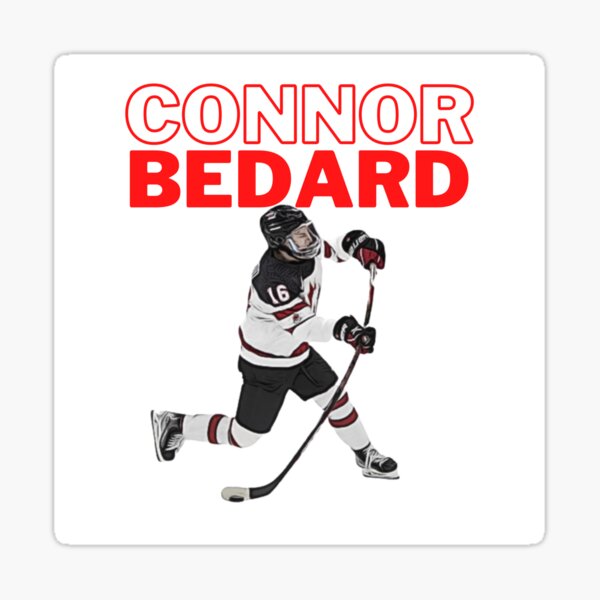 Connor Bedard Jersey Sticker for Sale by cbaunoch