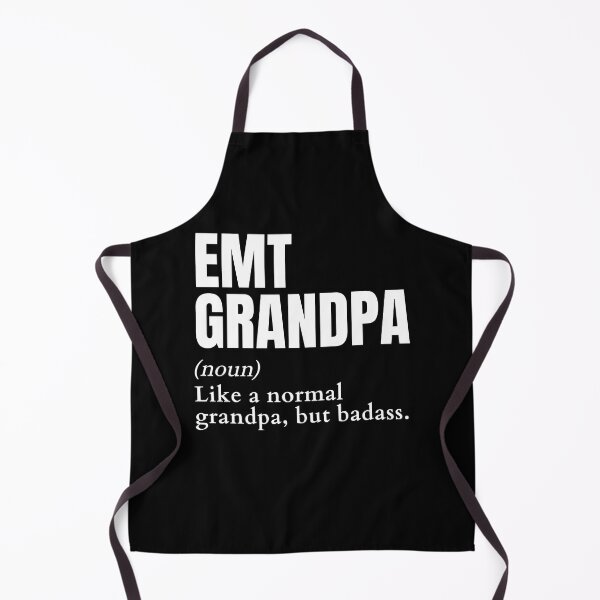 Item preview, Funny Badass EMT Grandpa Definition designed and sold by EndlessFreedom.