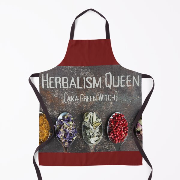 Item preview, Herbalism Queen aka Green Witch designed and sold by Edenglow Prints & Peculiars.