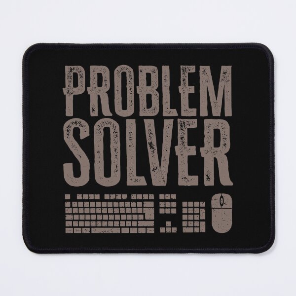 Item preview, Problem Solver: Computer Mouse and Keyboard for Developers - Warm Gray designed and sold by Reconocer.