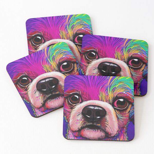 Item preview, Perro colorido designed and sold by NaurinDin.