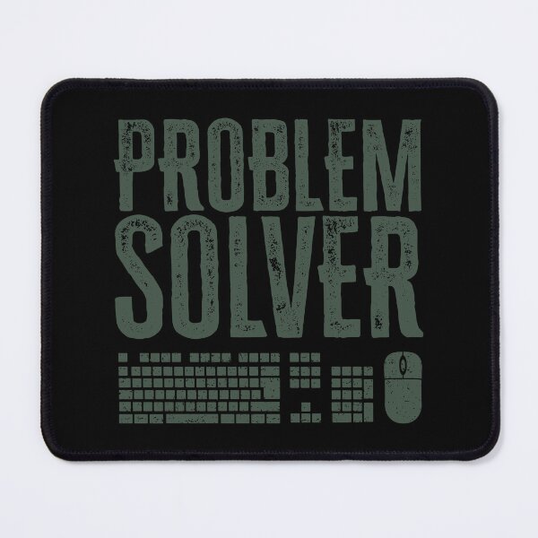 Item preview, Problem Solver: Computer Mouse and Keyboard for Techies - Olive designed and sold by Reconocer.