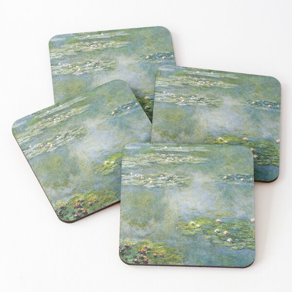Item preview, 1907 Water Lilies oil on canvas 04, Claude Monet, fine art reprint designed and sold by naturematters.
