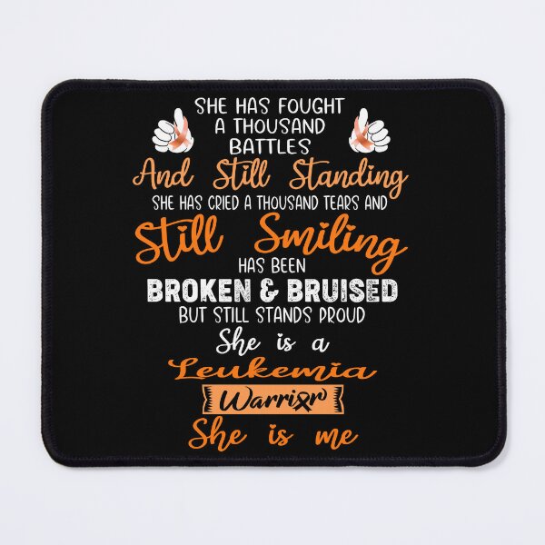 Item preview, Leukemia Warrior SHE IS ME - Support Leukemia Fighter Gifts designed and sold by Berriosly.