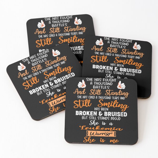 Item preview, Leukemia Warrior SHE IS ME - Support Leukemia Fighter Gifts designed and sold by Berriosly.