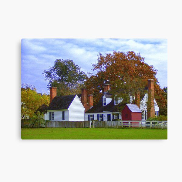 Fall in Williamsburg Canvas Print