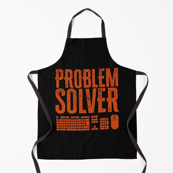 Item preview, Problem Solver: IT Techs Programmers and Computer Science - Orange designed and sold by Reconocer.