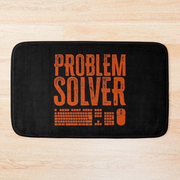 Item preview, Problem Solver: IT Techs Programmers and Computer Science - Orange designed and sold by Reconocer.