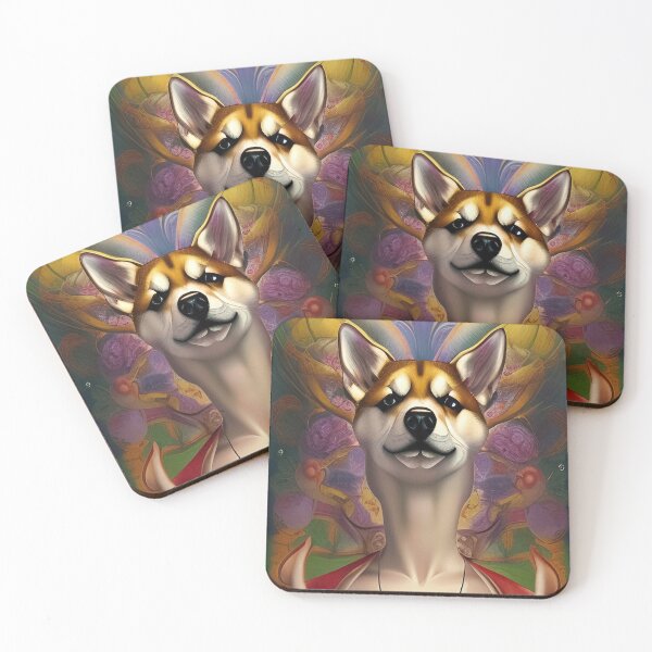 Item preview, Magical Shiba Inu Dog designed and sold by DreamSwiftly.
