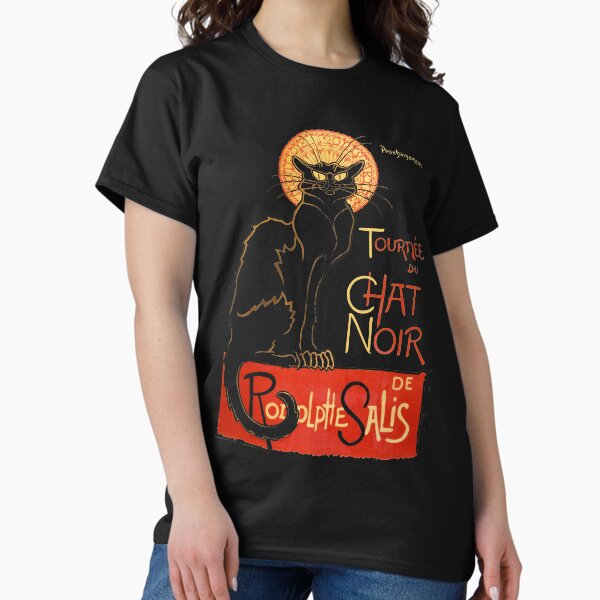 Item preview, LA CHAT NOIR- Bohemian French Style  designed and sold by Ice-Tees.