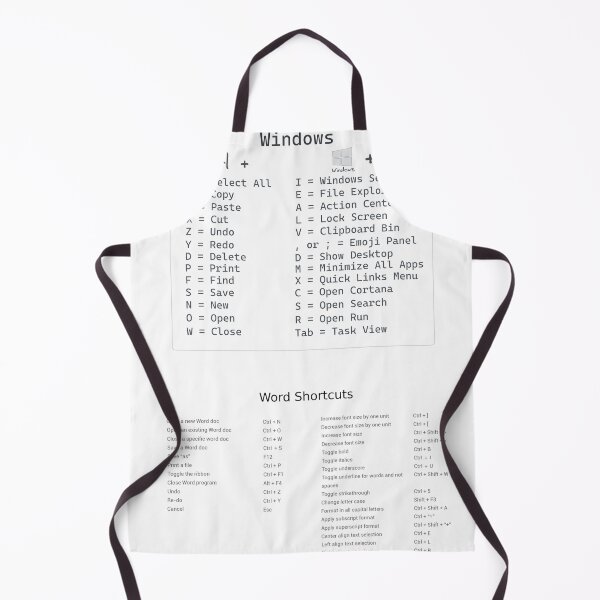 Item preview, Windows & Word Shortcuts designed and sold by VirusMinus.