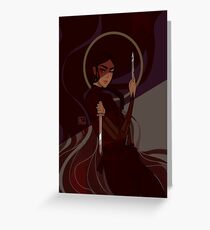 Inej Ghafa Greeting Card