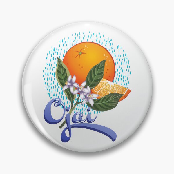 Item preview, Ojai Oranges-Vignette designed and sold by Pamelandia.