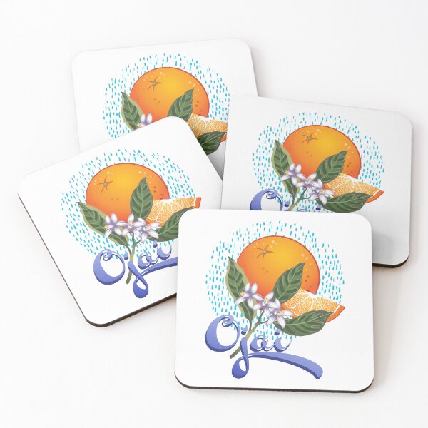 Item preview, Ojai Oranges-Vignette designed and sold by Pamelandia.