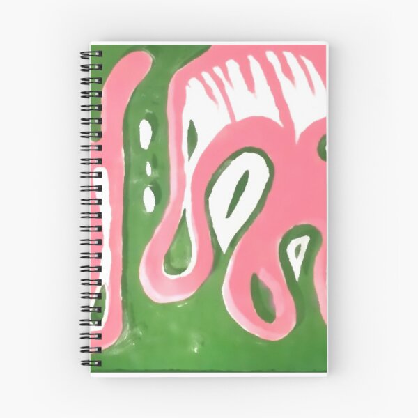 Item preview, Pink and green abstract  designed and sold by Annabella Schweitz.