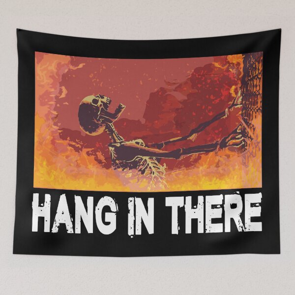 Item preview, Hang In There | Funny Motivational Shirt designed and sold by Atlantee.