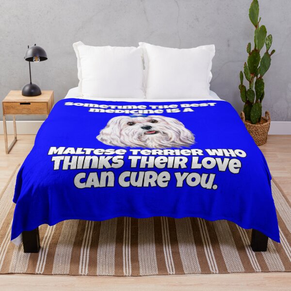 Item preview, Maltese Dog Owner Sometime The Best Medicine Is A Maltese Terrier designed and sold by fantasticdesign.