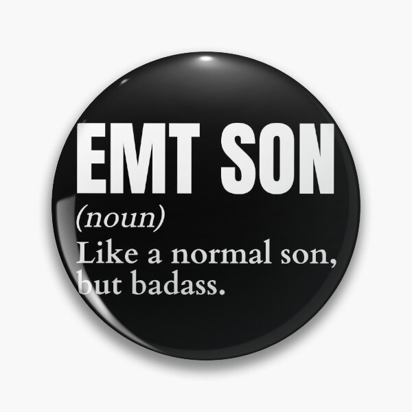 Item preview, Funny Badass EMT Son Definition designed and sold by EndlessFreedom.