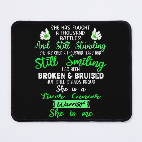 Item preview, Liver Cancer Warrior SHE IS ME - Support Liver Cancer Fighter Gifts designed and sold by Berriosly.