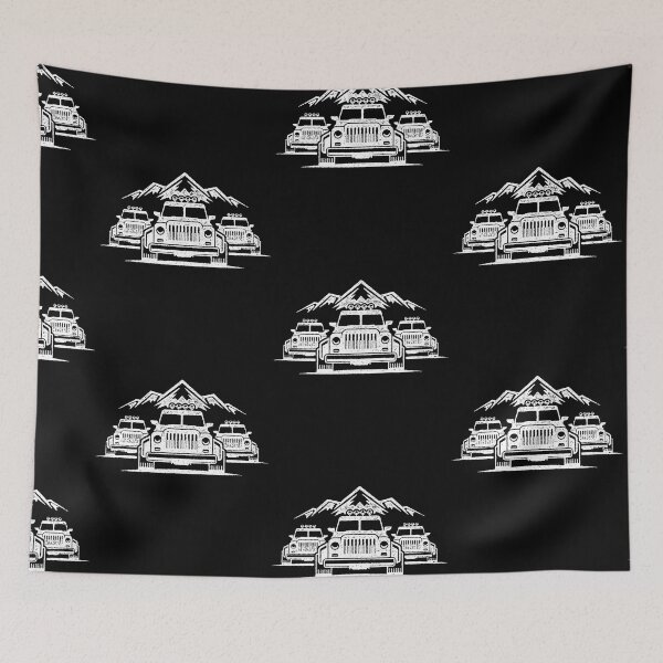 Item preview, Off Road Cars Driving Through Mountains designed and sold by mkzmerch.